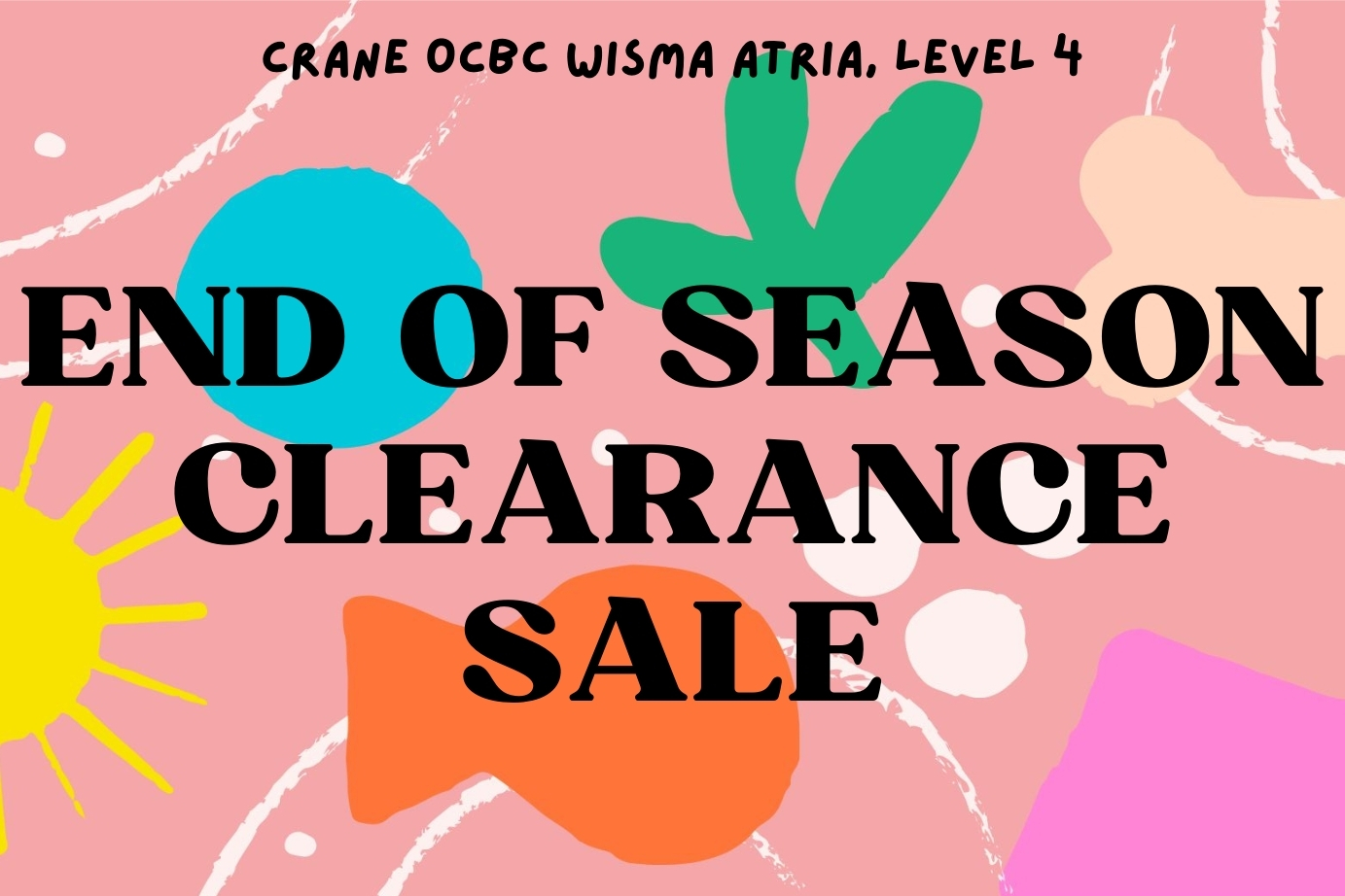 END OF SEASON CLEARANCE