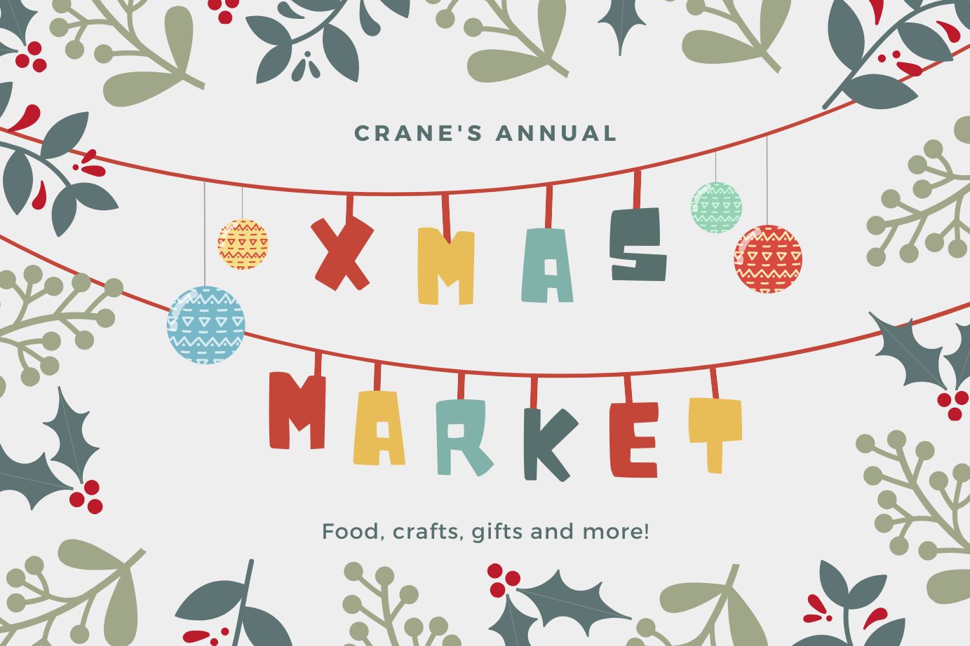 Crane’s Annual Xmas Market