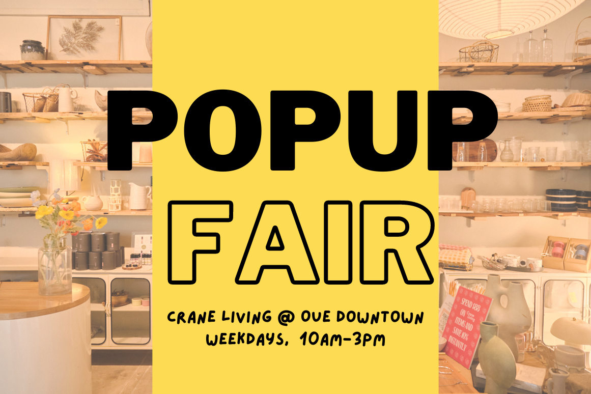 Pop-Up Fairs at Crane Living OUE Downtown