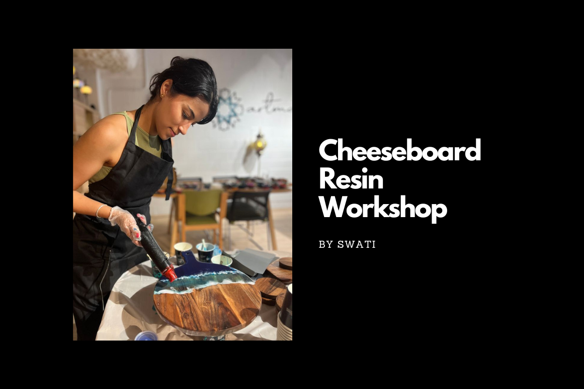 Resin Cheeseboard and Coasters Workshop 		