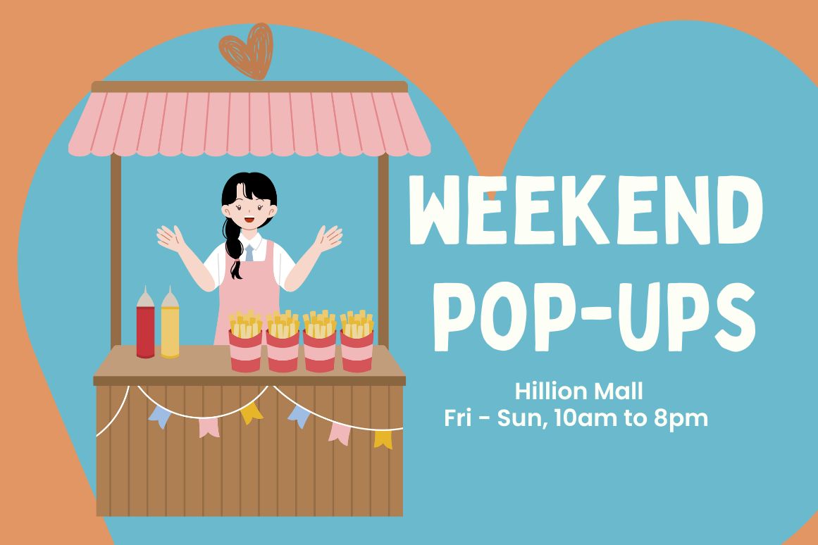 Hillion Mall Weekend Popups